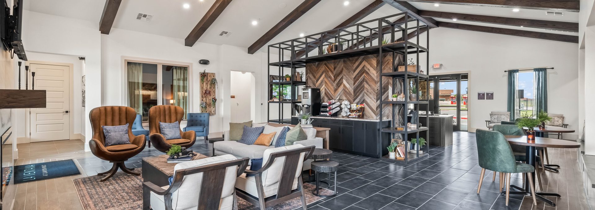 the living room at The La Ventana